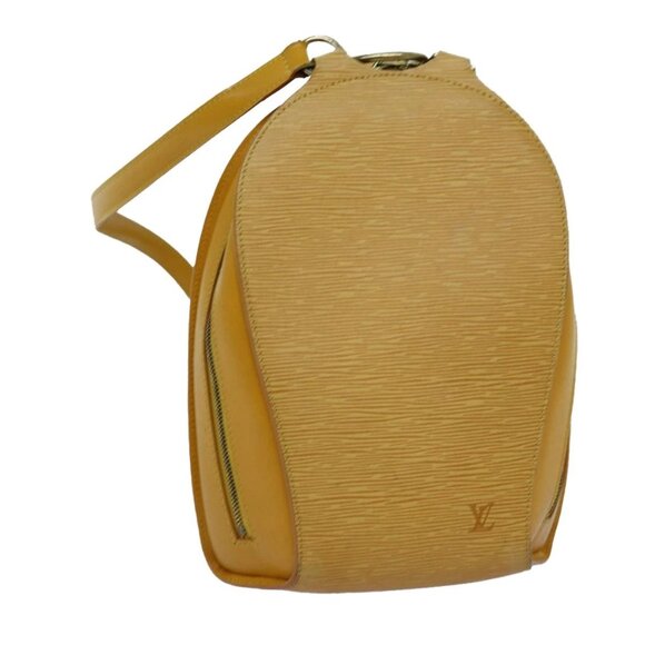 LOUIS VUITTON Epi Mabillon Backpack Yellow - Picture 1 of 16